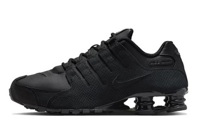 Nike Men's Shox NZ 'Triple Black' Shoes 378341-001