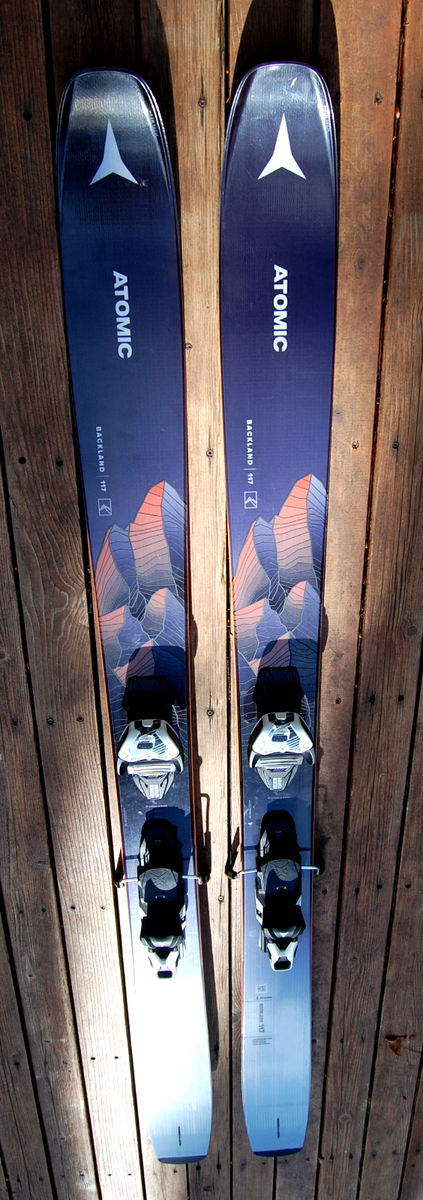 Atomic Backland 117 Ski 2024 191 cm with Demo Bindings Atomic