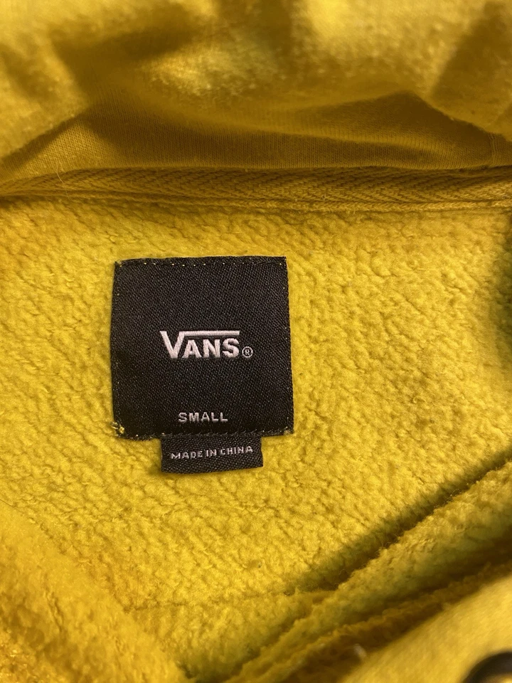 Sudadera con Capucha Vans T&C Surf Designs Hawaii Pequeña Amarilla IMPRESIONANTES LOGOTIPOS SUPER COOL 🔥🔥 Foto 4 de 4