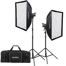 GODOX LITEMONS LA150D DAYLIGHT BALANCED LED 2-LIGHT KIT