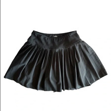 abercrombie kids black ypb pleated skort girls 9 10 skirt shorts athletic pocket