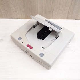 SEGA SATURN White Console with 5 Games, 1 Controller & Cables  made in Japan