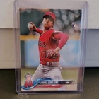 Topps 2018 Update Series Shohei Ohtani #US1 Angels Rookie Base Pitching