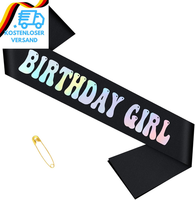 Birthday Girl, SchäRpe Bedrucken, Geburtstag SchäRpe Birthday Girl Sash Geburtst