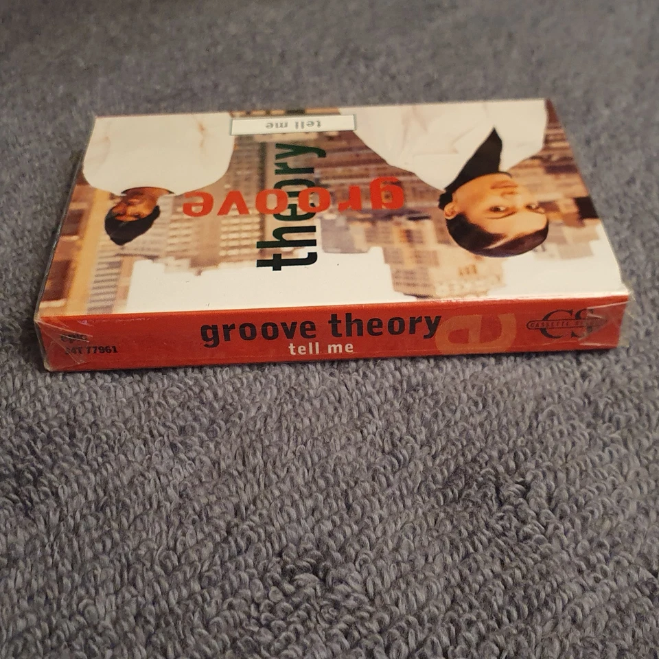 GROOVE THEORY - TELL ME - CASSETTE SINGLE - 1995 Excellent Sealed! Condition - Image 3 of 4