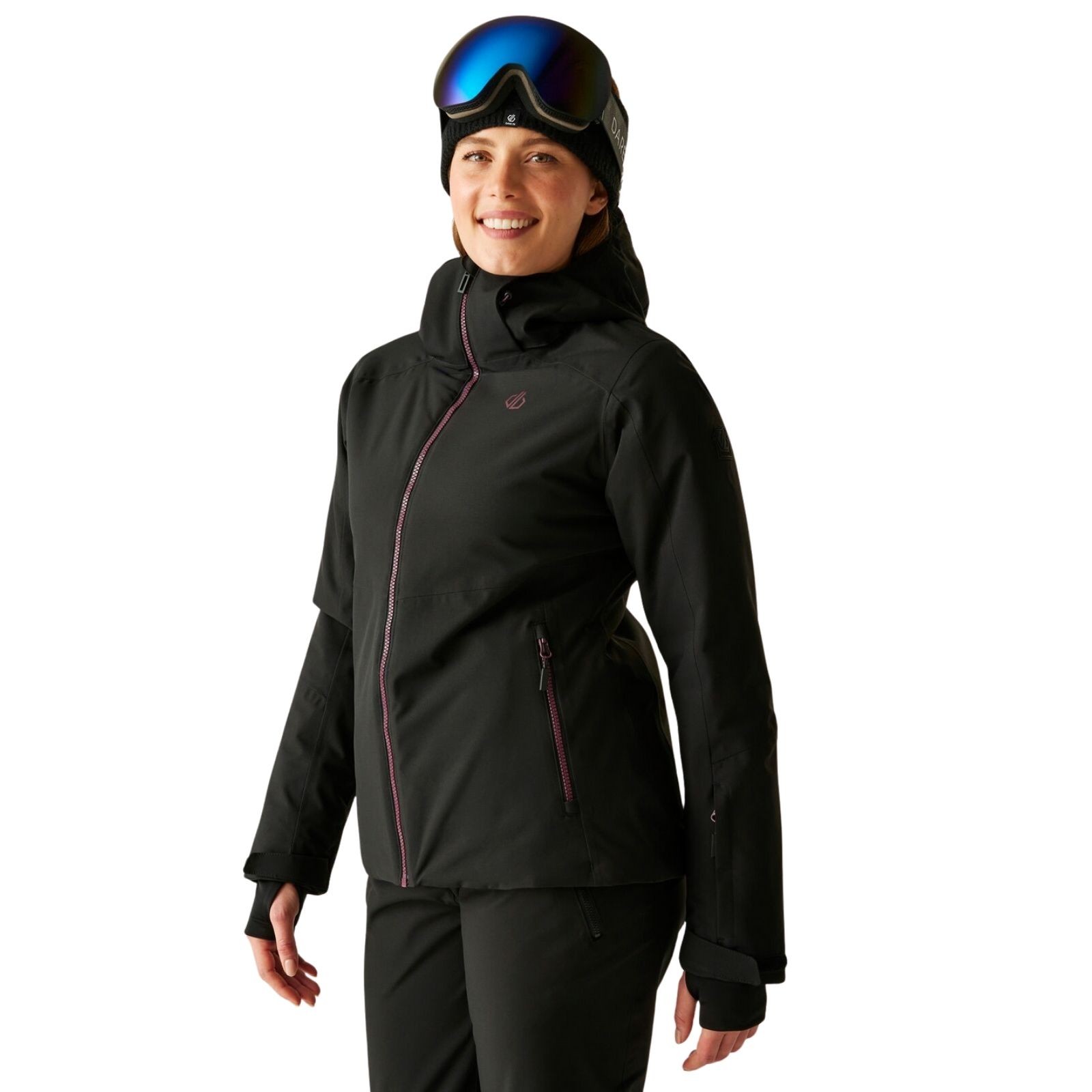 Dare 2B Women's Black Flurry Ii Ski Jacket Size: 18 - Image 2