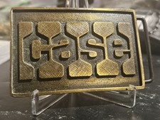 J I Case IH Trademark Logo Belt Buckle Farming Agriculture Construction B94