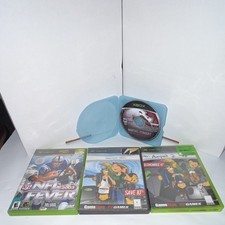 Original Xbox Game Lot NFL Fever 2003, Mortal Kombat, Amped 2, street hoops