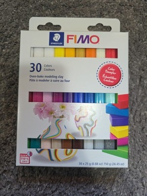 Staedtler FIMO Oven Bake Modeling Clay, 30 Colors