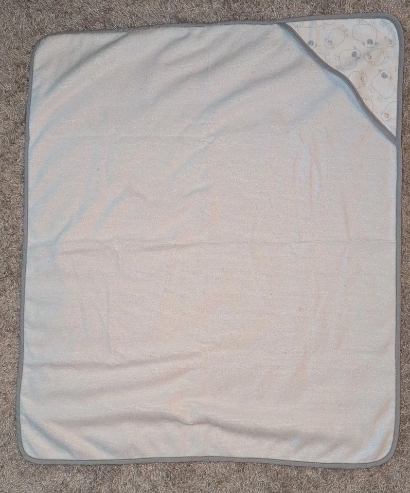 Baby ванна с капюшоном унисекс овец Moon звезда мягкое полотенце набор из 3 никогда не использовался - Изображение 3 из 4