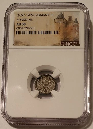 Germany - States Era - City of Konstanz (1671-1705) Kreuzer AU58 NGC