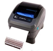 Zebra Zp 500 Plus Label Printer ZP500-0103-0017 W/prints Power USB Cables