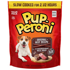 Pup-Peroni Dog Snacks 46 oz Original Beef Flavor Soft Dog Treats Fresh Bag
