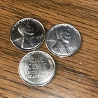 3-1943 D Lincoln Steel Wheat Cent Penny