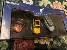 Greenlight 2021 Ford Bronco Family 1/64 Vehicles - Set of 3 (51347)