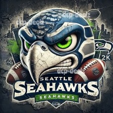 S277 SEATTLE SEAHAWKS FOOTBALL Fridge Magnet Decal Poster Metal Sign