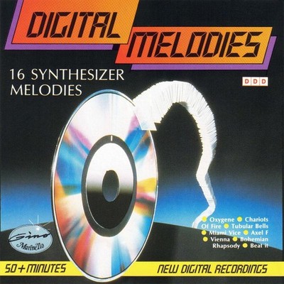 The Gino Marinello Orchestra - Digital Melodies - 16 Synthesizer Melodies - CD