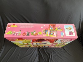 NEW Sealed LEGO Duplo Play House 10505 Shower Wallpaper Mom Dad Cat Girl Home