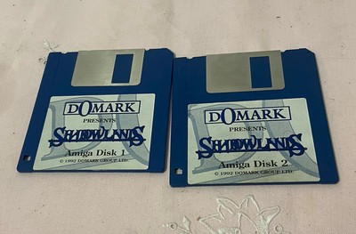 Shadowlands Commodore Amiga Spiel Domark 1992 zwei Disketten