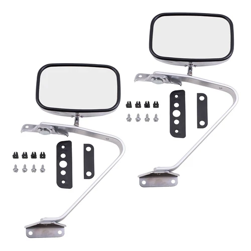 Manual Mirror fits 1980-1996 Bronco E5TZ17696A 1980-1983 F-100 1980-1997 F-150