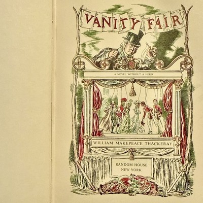 Vanity Fair William Makepeace Thackeray Illustrated Hardcover 1958 Random House