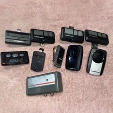 Lot Of 10 Garage Door Openers Chamberlain Liftmaster Miscellaneous Sears Allstar