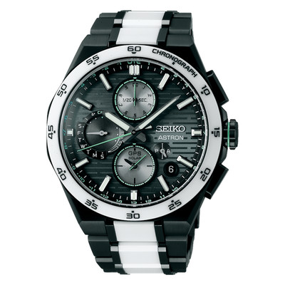 Seiko Astron GPS Solar LE Titanium 43.3 MM Black Dial Watch SSH185J1