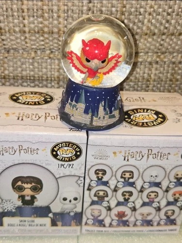 Harry Potter Fawkes Snowglobe Mini Blind Box Funko