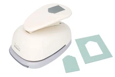 Bira 3 inch Price Tag Lever Action Craft Punch for Paper Crafting Scrapbookin...