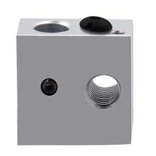 4pcs 3d Printer Heating Block 3d Printer Heater Block (Silver) 3d Printer Parts