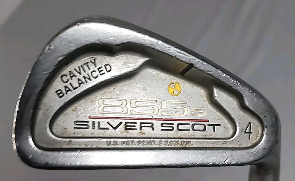 Tommy Armour 855S Silver Scot Single 4 Iron Tour Step II regular acero para hombre diestro Foto 2 de 4