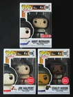 (3) NEW Funko Pop The Office Sumo Beach Games Lot - Andy, Jim Halert, Stanley