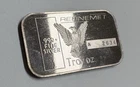 Extremely Rare A Series RefineMet 1 oz .999 Silver Soaring Eagle Bar - Read Desc