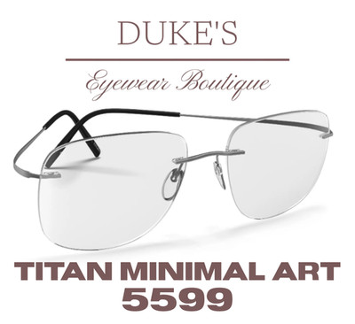 Silhouette Titan Minimal Art (TMA) 5599 NL 6560 Orbit Ruthenium Eyeglasses