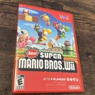 New Super Mario Bros. Wii (Nintendo Wii, 2009) CIB TESTED AND WORKS