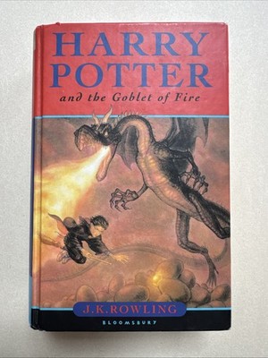 Harry Potter and the Goblet of Fire, J.K.Rowling ,Bloomsbury Ausgabe 2000, engl.