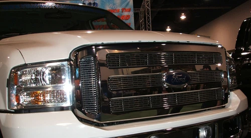 Billet GRILLE GRILL 05 06 07 08 Ford pickup Excursion  insert only
