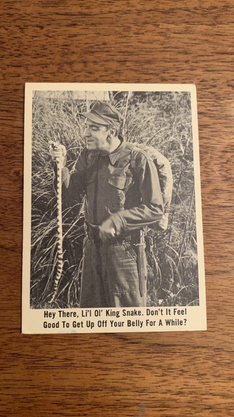 1965 Fleer GOMER PYLE Original USMC Trading Card 46 eBay