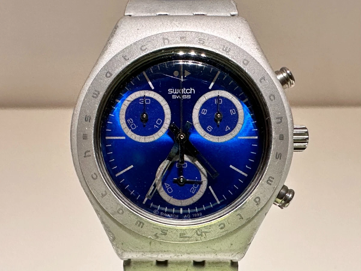 Swatch irony aluminium 1999 new arrivals