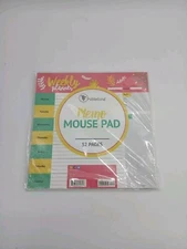 Weekly Planner Memo Mousepad Goals Notes Leaves