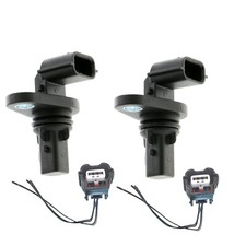 2 x Sensor de posición del árbol de levas y conector para Nissan Kicks 2019 Sentra 2013-2019