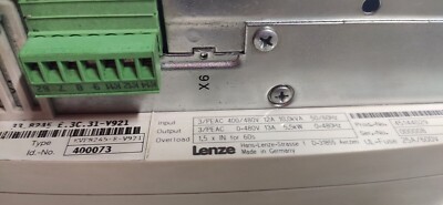 MINT CONDITION  Lenze frequency converter EVF8245-E-V921