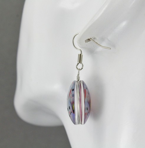 Easter Bunny earrings earrings dangle jewelry 1 5/8" long rabbit with egg - Picture 6 of 10