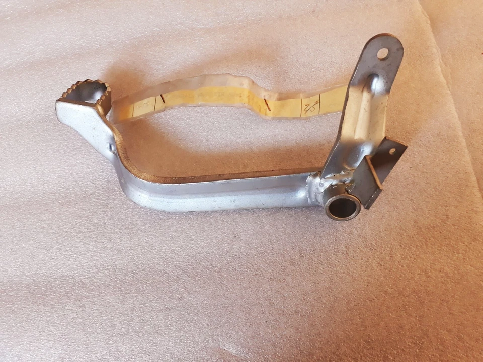 PEDALE DE FREIN ORIGINE PEUGEOT POUR MOTO DE COLLECTION " PEUGEOT SX8 " NOS - Photo 3/4