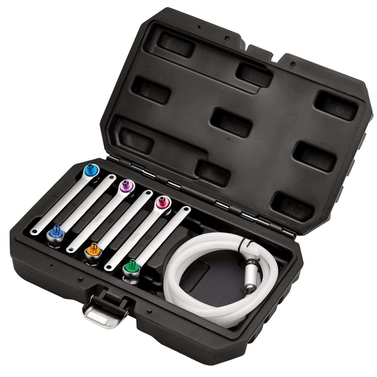 Draper Brake & Clutch Bleeding Kit 12395 12395 Brake Bleeder Wrench Set (7 Piece) - Image 2