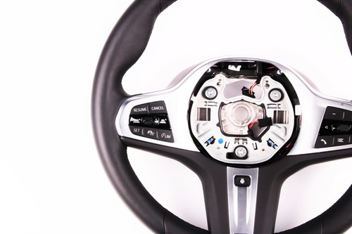 BMW F40 F44 G20 G21 G22 G23 ORIGINAL LEATHER STEERING WHEEL M-SPORT 8A00059 - Picture 4 of 11