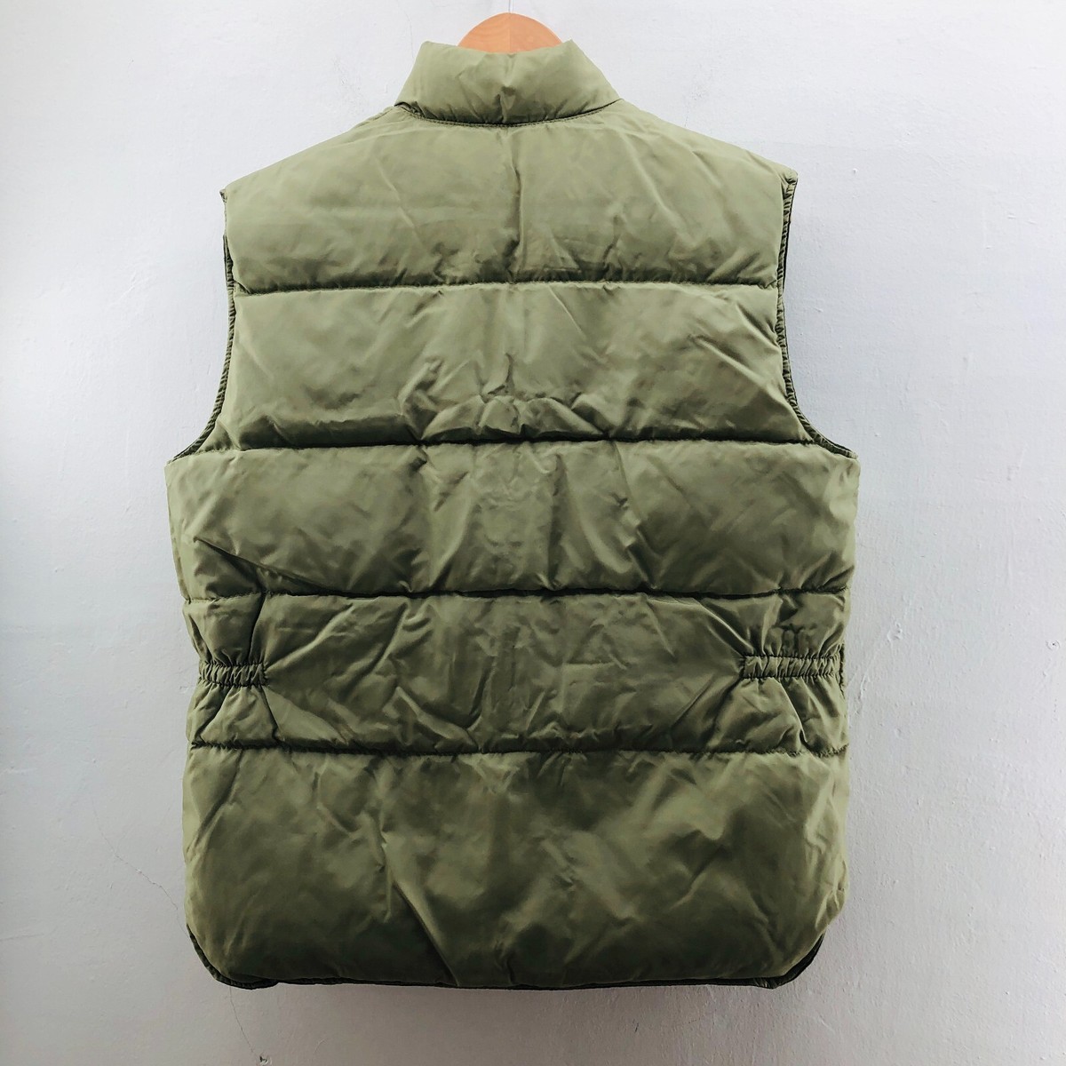 Vintage Sears Reversible Down Puffer Vest Mens Size M 38-40 Vintage Sears Reversible Down Puffer Vest Mens Size M 38-40