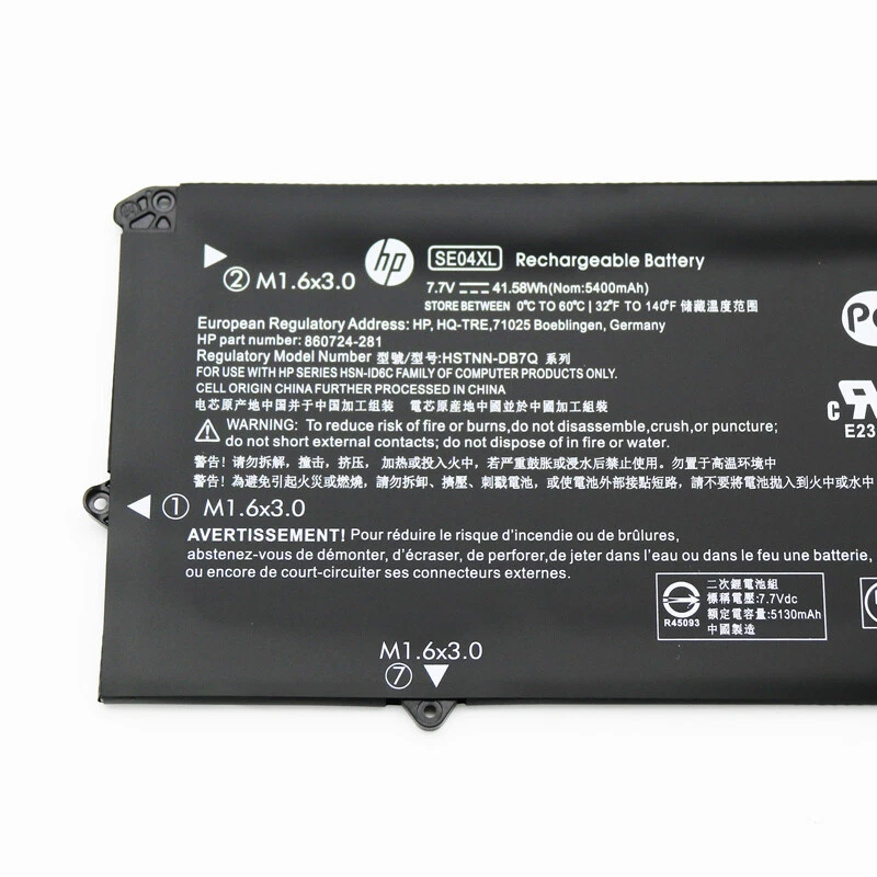 Batería Original SE04XL Para HP Pro X2 612 G2 860708-855 860724-2B1 HSTNN-DB7Q Foto 2 de 4