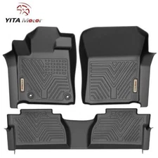 YITAMOTOR Floor Mats for 2014-2021 Toyota Tundra Extended / Crew Cab All Weather