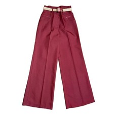 Vintage 60s 70s Women's Bell Bottom Flare Trousers Pants Womens XS/S